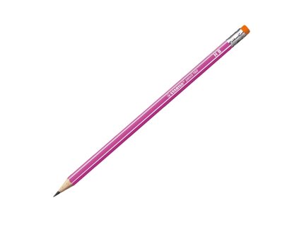 Ceruzka STABILO 160 HB s gumou ružová 12ks