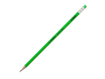 Ceruzka STABILO Swano Fluo s gumou zelená 12ks