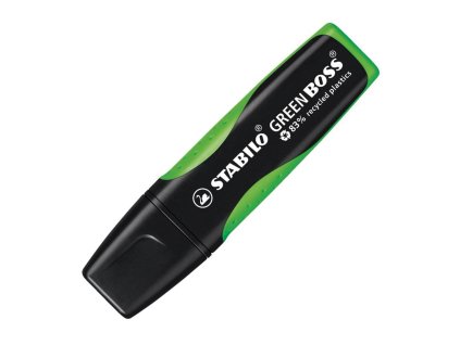 Zvýrazňovač STABILO GREEN BOSS zelený