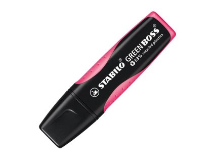 Zvýrazňovač STABILO GREEN BOSS ružový