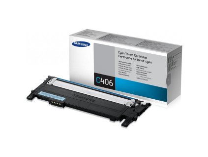 Toner Samsung CLT-C406S pre CLP360/365/CLX 3300/3305 cyan (1.000 str.)