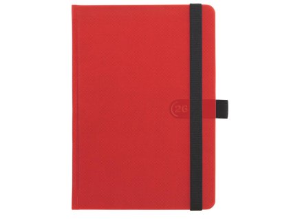 Diár Trendy týždenný A5 14,8 x 21 cm červený 2026