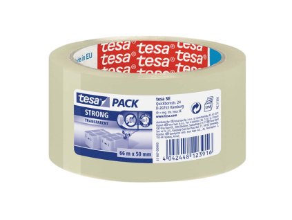 Baliaca lepiaca páska TESA strong 50 mm x 66 m priehľadná