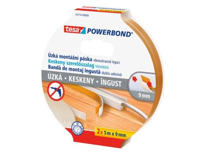 Montážna páska Tesa Powerbond 2x5mx9mm