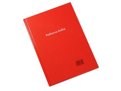 Požiarna kniha, A4, tvrdá väzba, 96 listov