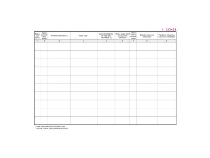 Kniha evidencie reklamácií, A4, 30 listov