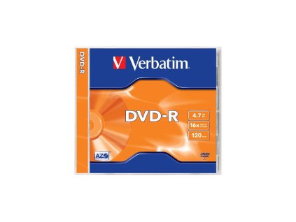 Verbatim DVD-R 16x klas.obal