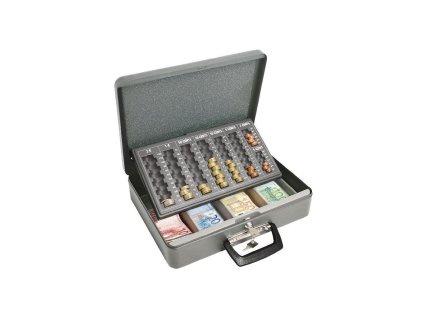 Euro-pokladnička WEDO Universa eco 370x100x280mm sivá