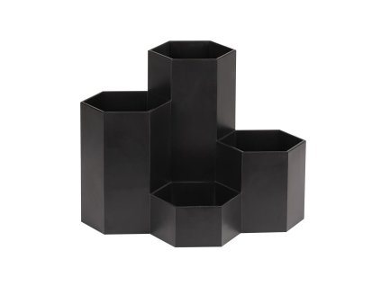 Stojan na perá včelí plást čierny