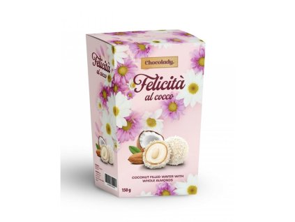 Chocolady FELICITA kokos mandľa 150g
