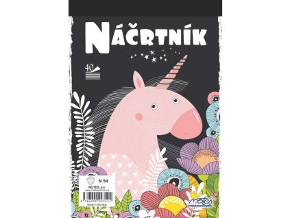 Náčrtník N54 A5 40 listov