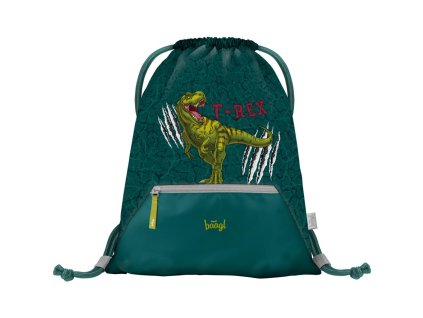 Vrecko na obuv BAAGL s priehradkou na zips T-REX
