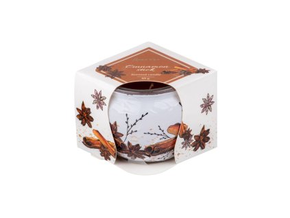 Emocio Sklo Dekor 70x62 mm Cinnamon Stick, vonná sviečka