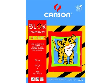 Farebný papier A4, mix 10 farieb, 80g ’Škola’