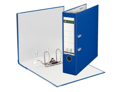 Zakladač pákový Leitz 180° 8cm tmavo modrý