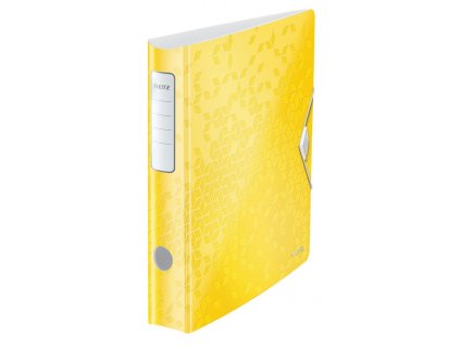 Zakladač pákový Leitz 180° Active WOW 6,5cm žltý