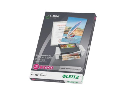 Laminovacie fólie Leitz A4 125 mic