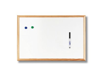 Magnetická tabuľa 60x90 cm biela