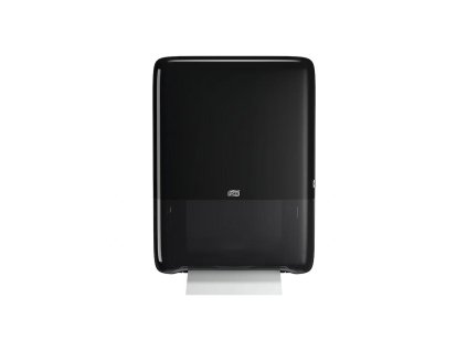 Mini zásobník na nadväzujúce papierové utierky na ruky Tork PeakServe, čierny H5