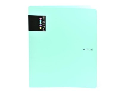 Zakladač 4-krúžkový Karton PP Pastelini PP zelený
