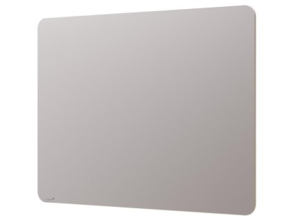Tabuľa GLASSBOARD matná oblé rohy 90x120, šedá