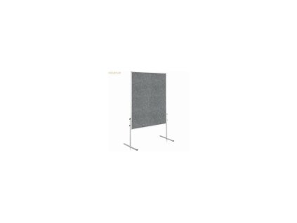 Moderačná tabuľa plstená 150x120 cm ECONOMY sivá neskl.