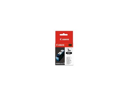Atramentová náplň Canon BCI-3eBk pre BJC 3000/6000/S400/600/Pixma iP 3000/4000 black (500 str.)