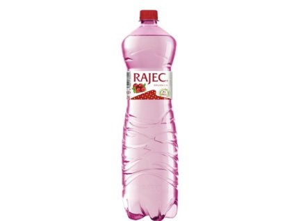 Pramenitá voda Rajec ochutená - brusnica jemne sýtená 6 x 1,5 ℓ