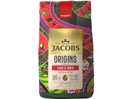 Káva Jacobs Lao & India zrnková 1000g