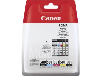 Atramentová náplň Canon PGI-580PGBK pre TS6150/TS8150/TR7550/TR8550 black XL (400 str.)