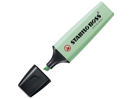 Zvýrazňovač STABILO BOSS ORIGINAL Pastel pastelový mentolový