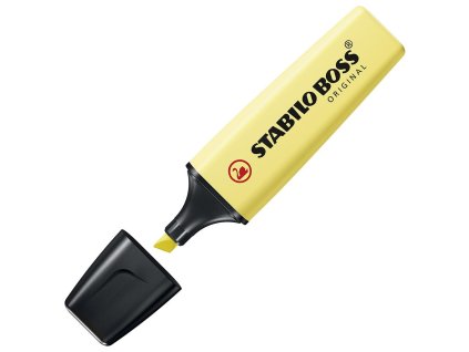 Zvýrazňovač STABILO BOSS ORIGINAL Pastel pastelový žltý
