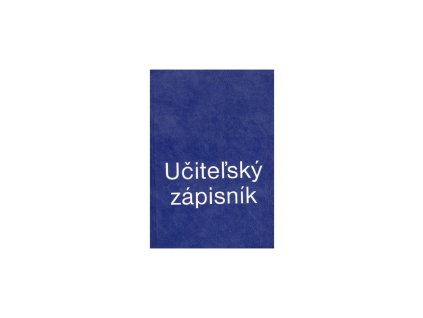 Učiteľský zápisník, A6