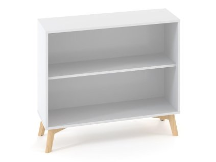 Policová skriňa ALFA ROOT nika, 1 polica, 80x45x88,7cm, biela