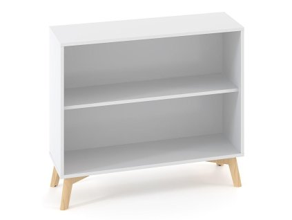 Policová skriňa ALFA ROOT nika, 1 polica, 100x45x88,7cm, biela
