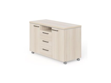 Kontajner mobilný nika Lenza Wels, 120x76,2x50,4cm, agát svetlý