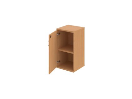 Policová skriňa Strong, zámok, L, 40x76,8x40 cm, buk/buk
