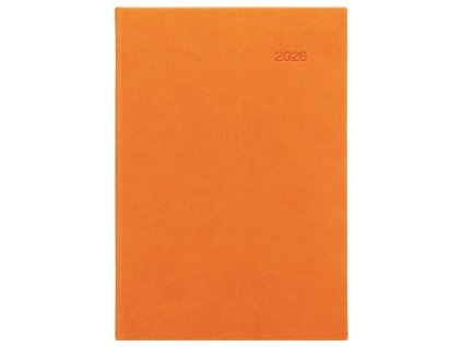 Diár Viva denný A5 14,8 x 21 cm oranžový 2026