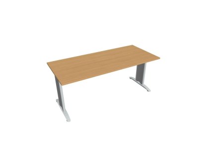 Rokovací stôl Flex, 180x75,5x80 cm, buk/kov