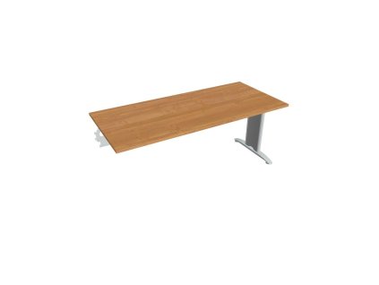 Rokovací stôl Flex, 180x75,5x80 cm, jelša/kov