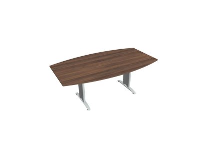 Rokovací stôl Flex, 200x75,5x110 cm, orech/kov