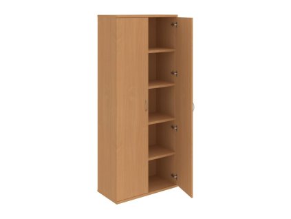 Policová skriňa Strong, 80x192x40 cm, buk/buk