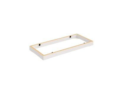 Sokel ku skriniam Strong, 80x5x36 cm, biela