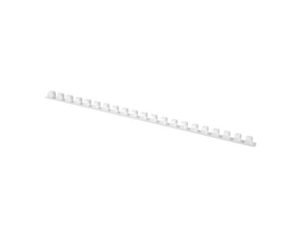 Plastové hrebene Q-CONNECT 12mm biele