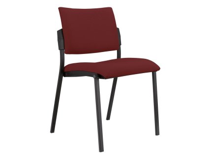 Konferenčná stolička Kubic, bordó Fill 29
