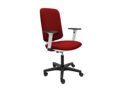 Kancelárska stolička EVA červená (Bombay 33) + podrúčky P65
