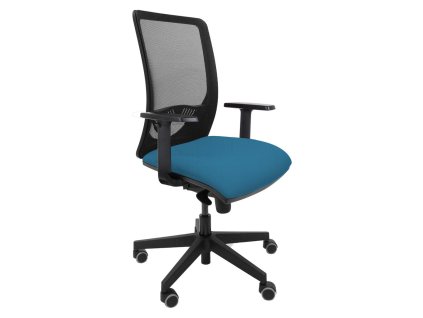 Kancelárska stolička DUCK SYN svetlo modrá (Bombay 57) + podrúčky P44