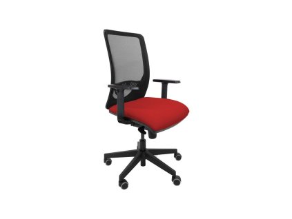 Kancelárska stolička DUCK SYN červená (Bombay 33) + podrúčky P44