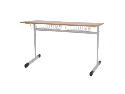 Dvojmiestna lavica pevná, veľ. 2, sivá