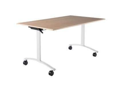 Sklápací stôl CLASSIC 150 cm, bez dosky, podnož biela